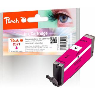 Kompatibel med CLI-571M Blækpatron magenta til Canon