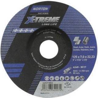 Slibeskive 125x7,0x22 x-treme