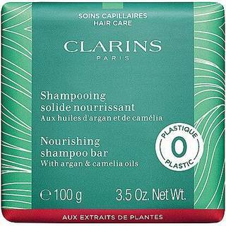 Clarins paris nourishing shampoo bar with argan & camellia oils 100g