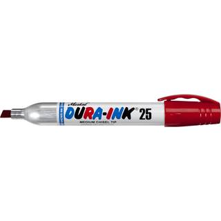 #25 dura-bl?k konge r?d filt tip mark?r