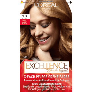 L’Oréal Paris Excellence Crème 7.3 Hasselnøddeblond
