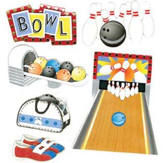 Jolee's Boutique Bowling Alley Dimensional Stickers