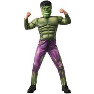 Marvel Hulk Deluxe Børnekostume (Str. L)