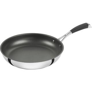 Rustfrit stål stegepande Poletto med non-stick belægning