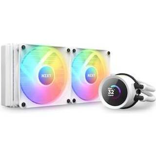 NZXT Kraken 240 White RGB - CPU Vandkøling - Max 31 dBA