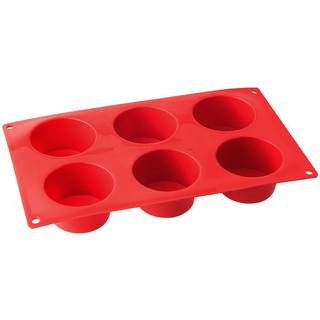 Silikone Muffinsform - 6 stk., Dr. Oetker