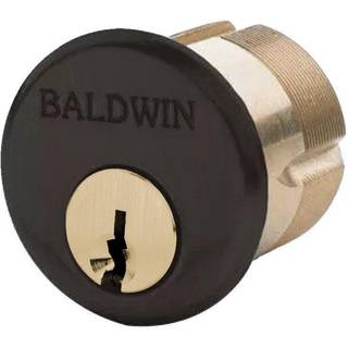 Baldwin Estate 8325.102 Mortise Lock Cylinder 1-1/2 """" Diameter olie gnidet bronze