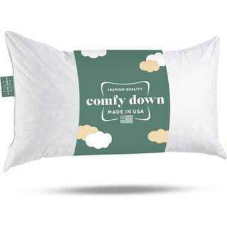 16x26 Dekorativ kastepudeindsats ned og fjer fylder 100% bomuldsdæksel 233 Trådtælling Rektangelpudeindsats - Lavet i USA (single)