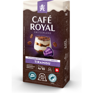 Tiramisu - Café Royal - 10 kapsler til Nespresso®