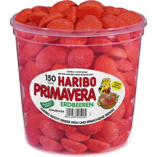 Haribo Jordbær Mega 1050 g.