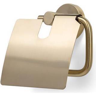 Toiletrulleholder M/Låg Børstet Guld Blue Label