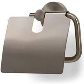Toiletrulleholder M/Låg Børstet Nikkel Blue Label