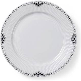 Royal Copenhagen Sort Riflet Blonde tallerken 27 cm