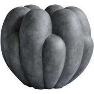 101 Copenhagen Vases - 'Bloom Vase', big, dark grey in Dark Grey Fiber concrete