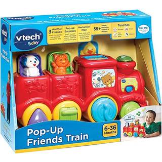 Vtech - Baby tog med pop op venner DK