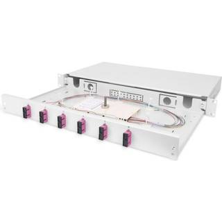 DIGITUS Professional DN-96320-4 - fibre-optic splice box - 1U - 19"