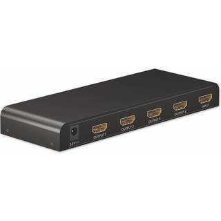 Goobay HDMI-Splitter 1 til 4 - 4K 30Hz