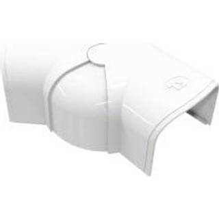 T75 justbar Flad vinkel 74x56 mm, hvid, 80 - 140 grader, RAL 9010