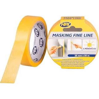 HPX masking fine line tape orange 25mm x 25m