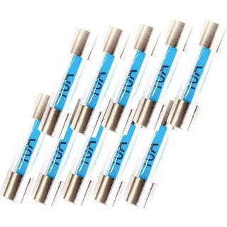 Glasikringer Oceanflex, 20 mm x Ø5 mm, passer 12 V-system, 10 A, 10-pak