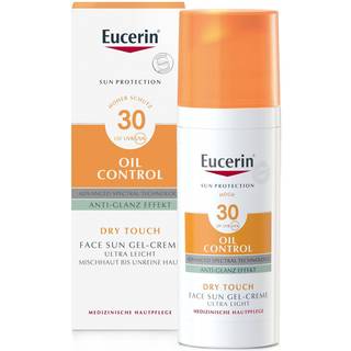 Eucerin Sun Oil Control Beskyttende ansigtsgel-creme SPF 30 50 ml - 50 ml