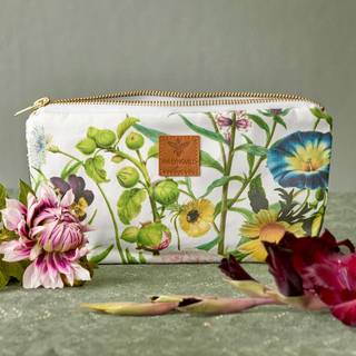 Økologisk kosmetik taske fra JIM LYNGVILD - FLOWER GARDEN