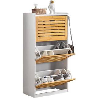 SoBuy Skoskab skoholder/skoreol med masser af plads,FSR108-WN