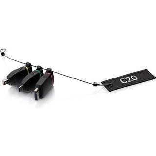 C2G HDMI Adapter Ring Mini DP DP USB-C 4K