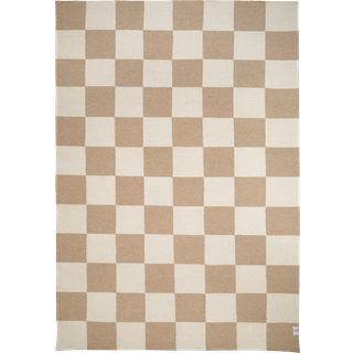 Classic Collection Tæppe Square Hvid/Natur 200x300 cm