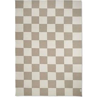 Classic Collection Tæppe Square Hvid/Natur 170x230 cm
