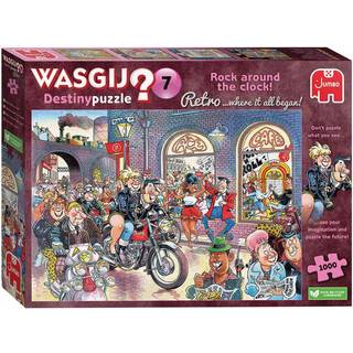 SÆRTILBUD Puslespil "Wasgij, Destiny 7, Rock Around the Clock" 1000 Brikker