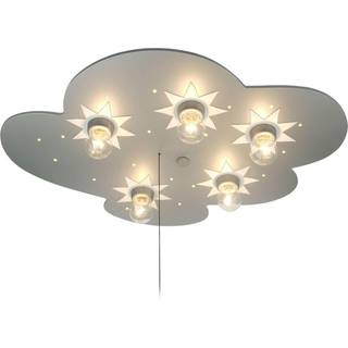 Sky loftlampe titanium, 5 lyskilder 20 LED-punkter