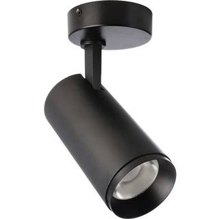 LED-loftspot Lucea, justerbar, 15 W sort