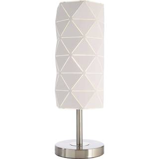 Asterope bordlampe, lineær hvid