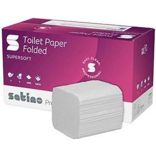 Satino Prestige toiletpapir v-fold 21x9,8cm 30x300ark