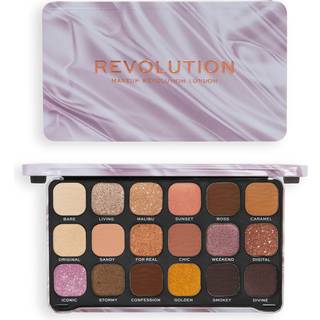 Makeup Revolution Forever Flawless Shadow Palette 19,8 gr. - Nude Silk