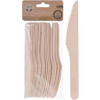 Eco Friendly Birkebestik kniv 20 stk.