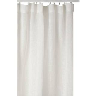 Himla Sirocco gardin med rynkebånd 135x250 cm White