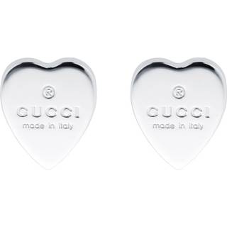Gucci Sterling silver heart earrings - silver - One Size
