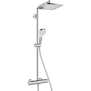 Hansgrohe Crometta E 240 brusesystem i krom med termostat