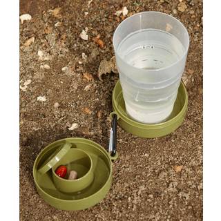 Kikkerland - Collapsible Tumbler w Pill Compart (CU340)