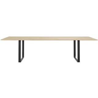 Muuto 70/70 bord - Massiv Eg - 295x108cm. - Sort