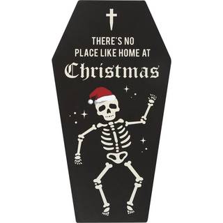 "No Place Like Home" Cryptmas Sarg Wandbild
