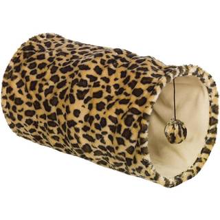 kattetunnel Loepard, leopard-beige