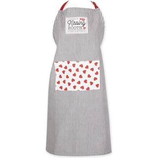 Dii Valentinsdagskollektion Kitchen Chef Apron Kissing Booth Stripe