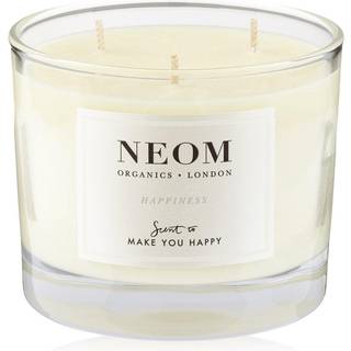 Neom Organics London - Happiness - 3 Wick Scented Candle - Happiness Candle (3 Wicks) 420g - For Women