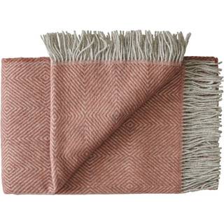 Silkeborg Uldspinderi Livø Throw (140x240 cm) Rosewood