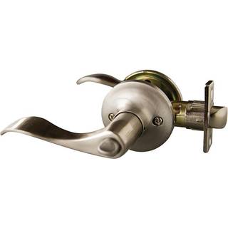 Design House 727958 Stratford 6-vejs Universal Privacy Bed and Bath Door Lever Satin Nickel