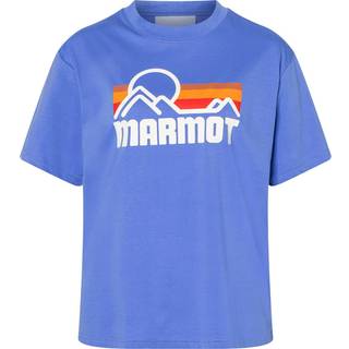 Marmot Women's Coastal Tee Short Sleeve Getaway Blue, XS
