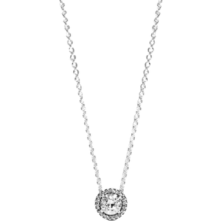 Pandora Halskette - Klassische Eleganz - 396240CZ-45 - silber